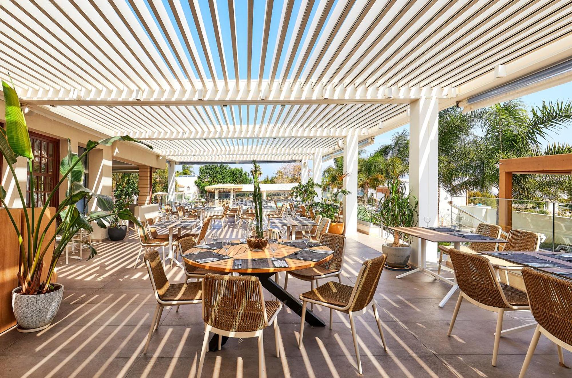 Kyknos Beach Hotel & Bungalows 말리아 외부 사진