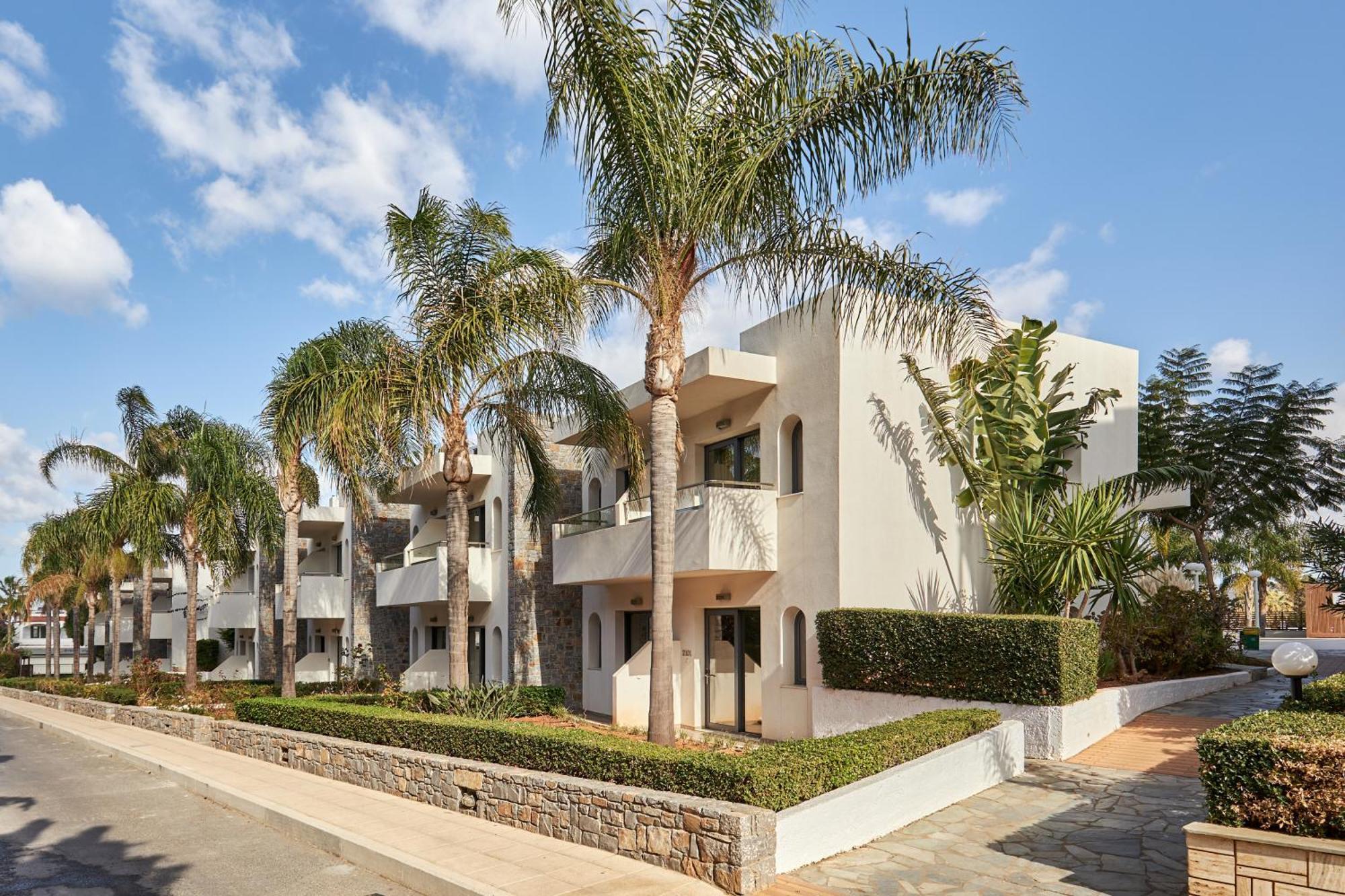 Kyknos Beach Hotel & Bungalows 말리아 외부 사진