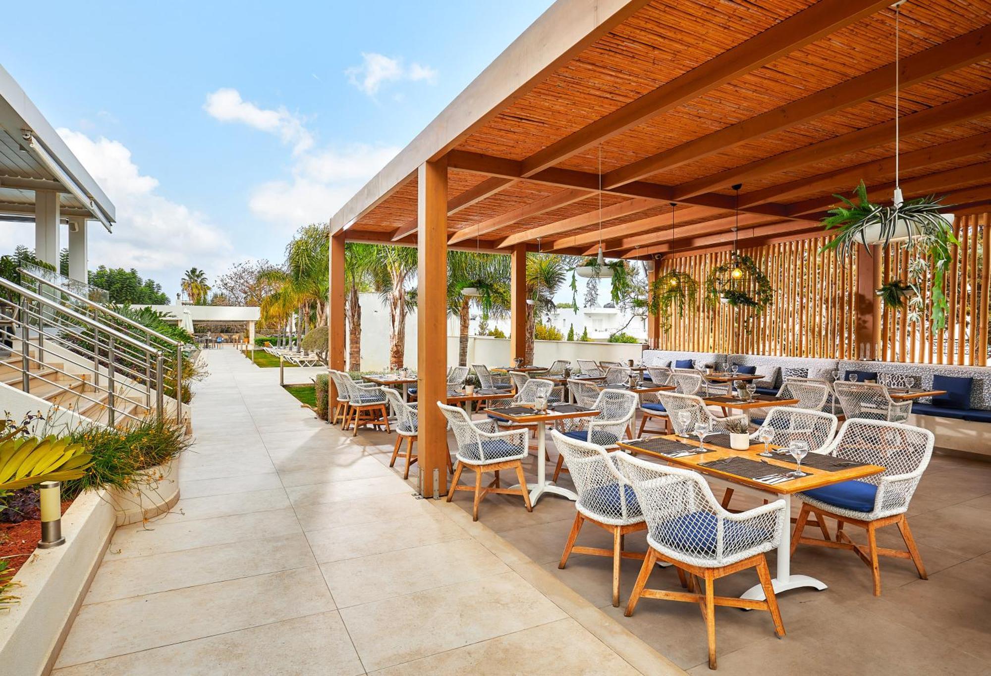 Kyknos Beach Hotel & Bungalows 말리아 외부 사진