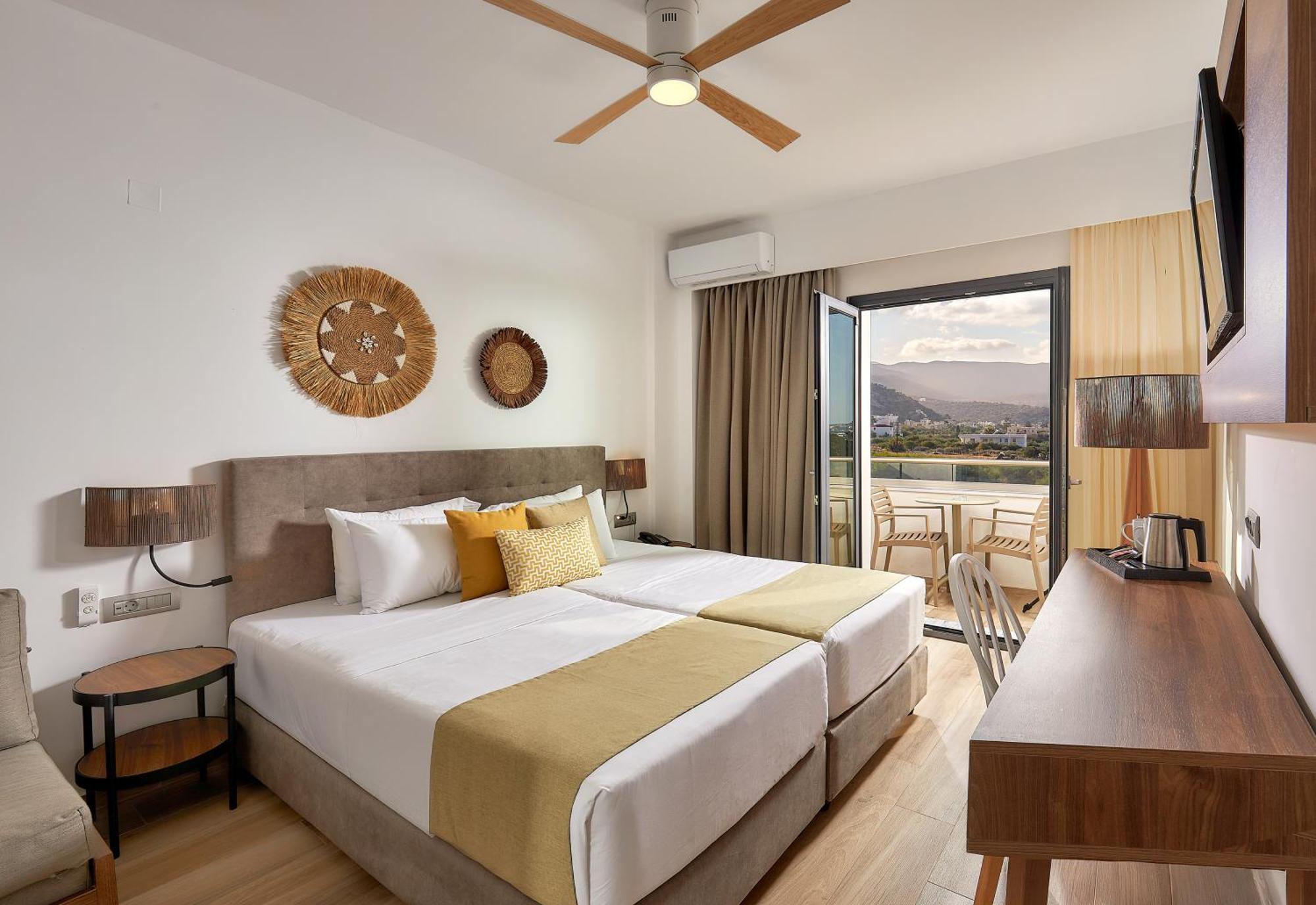 Kyknos Beach Hotel & Bungalows 말리아 외부 사진