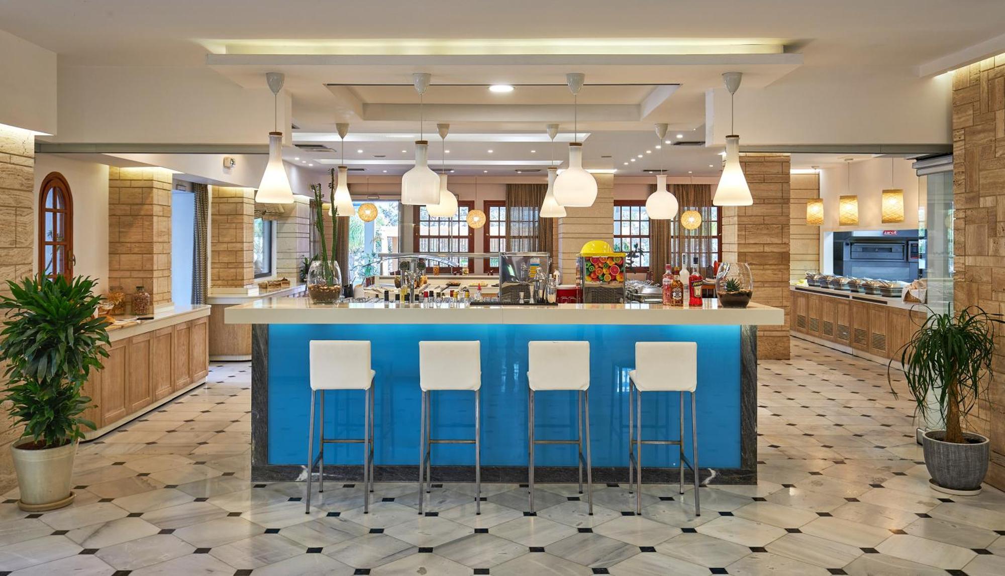 Kyknos Beach Hotel & Bungalows 말리아 외부 사진