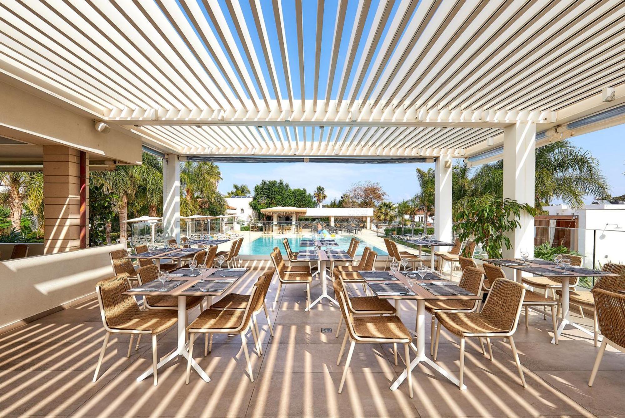 Kyknos Beach Hotel & Bungalows 말리아 외부 사진