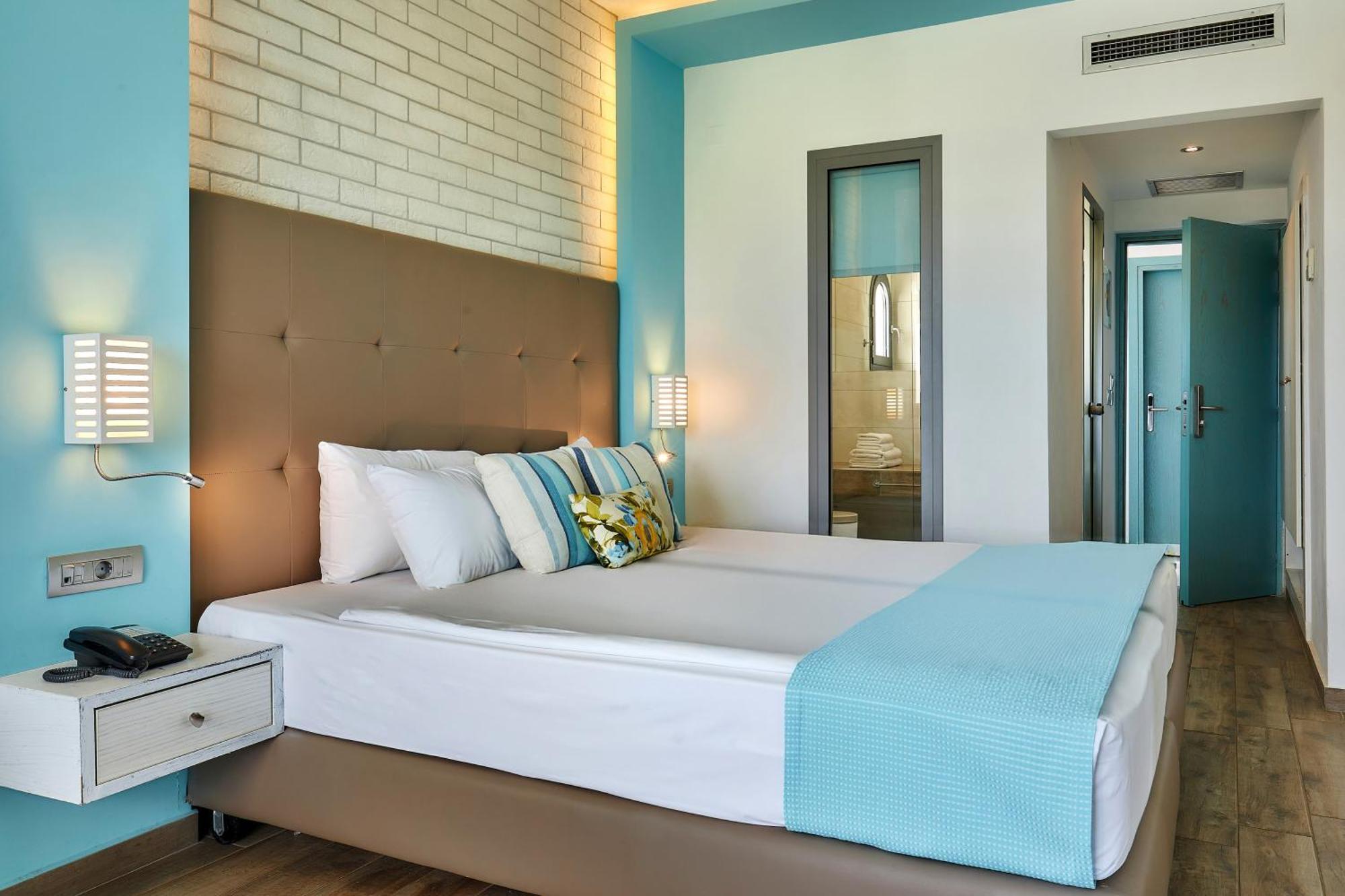 Kyknos Beach Hotel & Bungalows 말리아 외부 사진